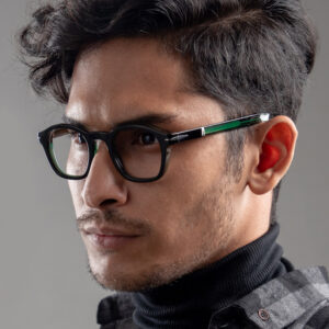 Model Frame Kacamata Shoclat Green Hunter Vherkudara Eyewear
